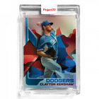 2021 Topps Project70 #37 Clayton Kershaw Holographic Foil 40/70 by Mikael B.