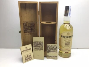 WHISKY KNOCKANDO 1994 - PURE SINGLE MALT - CAJA DE MADERA 1980 - 43º 75cl.. - Imagen 1 de 8