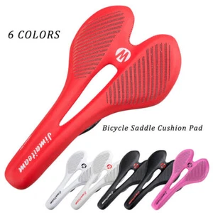 JIMAITEAM Cyclocross Bike Road Racing Bike Seat Saddle Pad Cycling Carbon Fiber - Picture 1 of 1