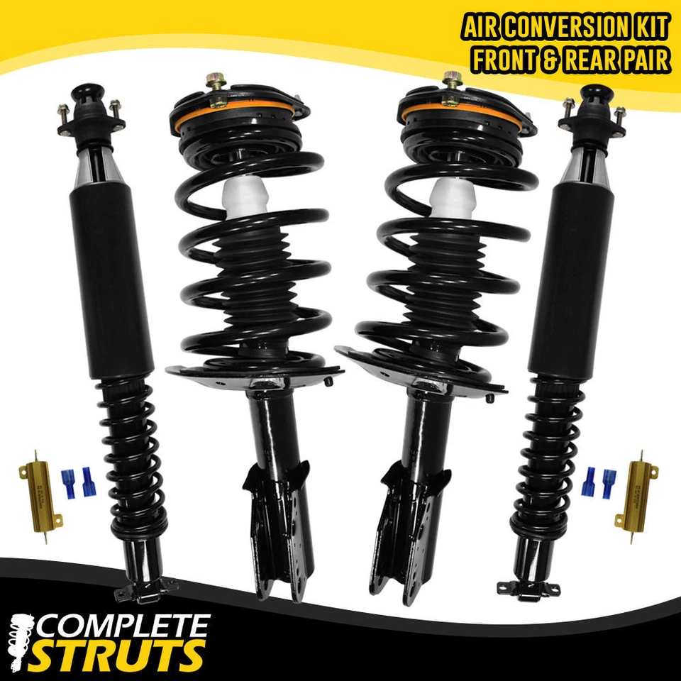 98-99 Buick Riviera Front Complete Struts & Rear Air to Spring Conversion Kit Foto 1 de 4
