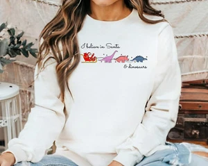 Nightmare before christmas vintage sweatshirt hoodie for women, Dinasaurs (swt) - Picture 1 of 4
