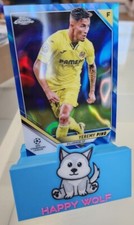 2021-22 Topps Chrome UCL Yeremy Pino villareal Blue Lava  008