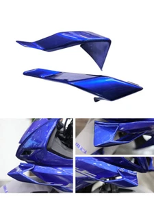 For YAMAHA R3 R25 2019-2022 Front Winglet Wind Spoiler Cover Fairing Kit Plastic - Foto 1 di 14