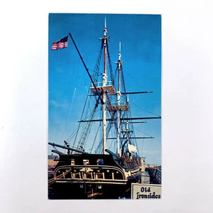 Postcard Massachusetts Boston MA USS Constitution Old Ironsides Navy Yard 1960s - Picture 1 of 2