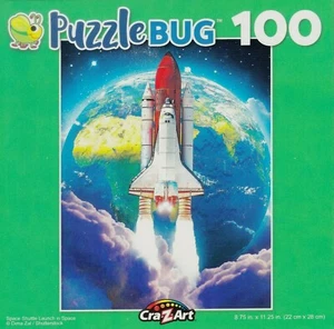 NEW Puzzlebug 100 Piece Jigsaw Puzzle ~ Space Shuttle Launch in Space - Picture 1 of 1