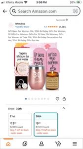  30th Birthday Gift Box for Women - Picture 1 of 2