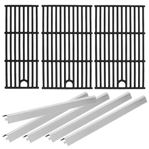 17 Inch Grill Grate & Heat Plate for Charbroil Performance 5 Burner Grill 463... - Picture 1 of 8