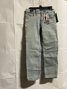 Boys Levi's 502 Tapered Fit Strong Performance Jeans in Regular 7reg - Picture 1 of 3