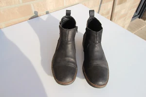 Rieker Antistress Herren Boots Stiefeletten gefüttert Gr. 42 Leder Schwarz - Bild 1 von 16