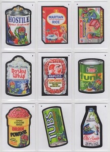 2020 Topps Mars Attacks Attacky Packages Series 3 Red Crudlow Complete Set 15/15