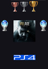 PS4 Resident Evil 8 Village Trophy Trophäen 100% Platinum Platin 