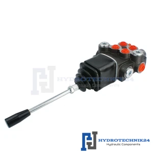 Handsteuerventil Handhebelventil Hydraulik 40L 2fach 2xDW + Kreuzhebel - Bild 1 von 3