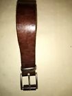 NEXT 28-32in waist 100% LEATHER BELT TAN BROWN- Small Handmade in Italy. VGC 