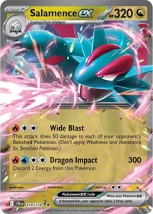 Salamence ex - 114/159 - Pokemon TCG Journey Together (2025) - LP - HOLO - Imagen 1 de 1