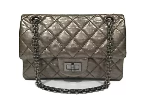 Chanel Classic Flap Handbag Reissue Metallic Mini Size - Picture 1 of 12
