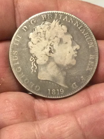 GREAT BRITAIN ~ 1819 ~ 1 CROWN Cover