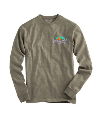 Womens Mustard Heather Blessed Girl Long Sleeve T-Shirt "Have Faith", Size XL - Image 1 of 4