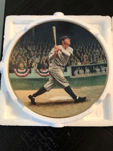 Babe Ruth Yankees Baseball Plate"The Called Shot"~Brand New In The Box - Picture 1 of 4