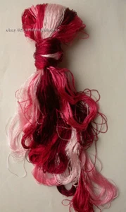 Chinese 100%real natural mulberry silk,hand-dyed embroidery silk floss/thread - Picture 1 of 4