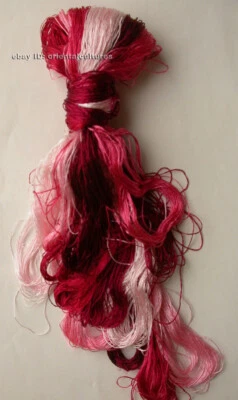 Chinese 100%real natural mulberry silk,hand-dyed embroidery silk floss/thread - Image 1 of 4