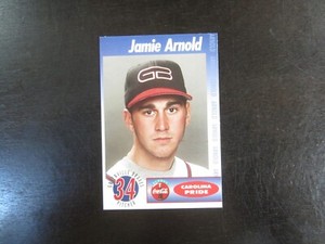 1995 Coca Cola Sports Print Greenville Braves Jamie Arnold (B60) Atlanta Braves