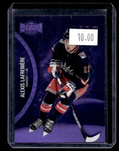 2021-22 SkyBox Metal Universe Purple Spectrum Alexis Lafreniere /199 New York - Picture 1 of 2