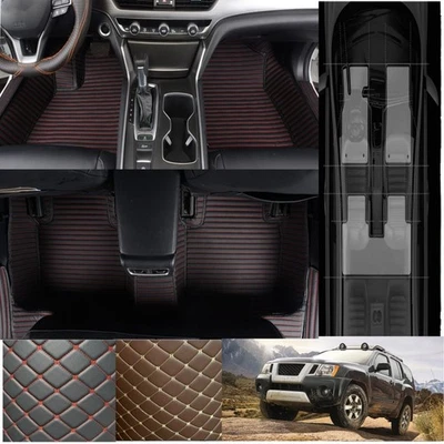 Alfombrillas de coche para Nissan Xterra 1990-2015 forro para todo tipo de clima alfombrillas de coche de lujo Foto 1 de 4