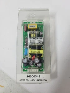AC/DC Linear Power Supply 16000349  15w  +/- 15V - Picture 1 of 2