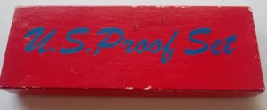 1964 US SILVER Proof Set in hard plastic holder and box - Picture 1 of 8