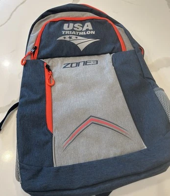 Mochila de triatlón EE. UU. por zona 3 Foto 1 de 4