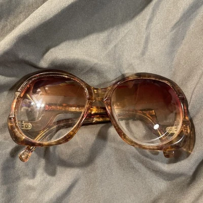 Gafas de sol vintage Diane von Furstenberg Sparta caparazón de tortuga necesita lente nueva Foto 1 de 4