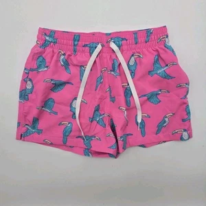 Bañador Chubbies para hombre XS 4 pulgadas rosa azul tucán calzoncillo forro de malla - Imagen 1 de 12