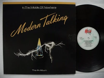 MODERN TALKING In The Middle Of Nowhere LP 1986 Denmark Near Mint Foto 1 de 2
