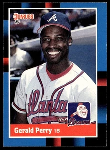 1988 Donruss Gerald Perry Atlanta Braves #437 - Bild 1 von 2