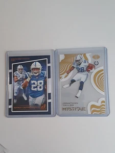 Lote insertado de novato Jonathan Taylor 2020 y más tarjetas MVP-17 de la NFL - Imagen 1 de 3
