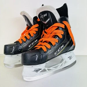 CCM Tacks 9050 Youth Ice Hockey Skates Size 2 Skate Size 1 Black - Picture 1 of 10