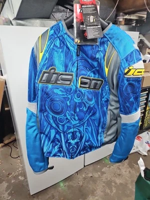 Icon Overlord Sportbike Sb1 Jacket Size XL - Image 1 of 4