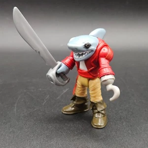 Imaginext Shark Bite Action Figure Pirate Sword Hook Hand 2.75" - Picture 1 of 16