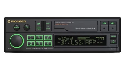 Pioneer SXT-C10PS | Retro Design 1-DIN Autoradio Bluetooth USB DAB+ - Bild 1 von 4