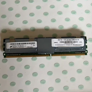 HP 657907-001 8GB FB DIMM Memory Module 922-200021 MT36HTF1G72FZ-667C1D6 - Afbeelding 1 van 2