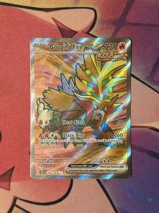 Pokemon Gouging Fire ex 188/162 SV05 Temporal Forces Ultra Rare - Picture 1 of 6