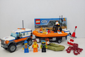 LEGO 4 x 4 Response Unit 60165 CITY Coast Guard 99% Complete READ