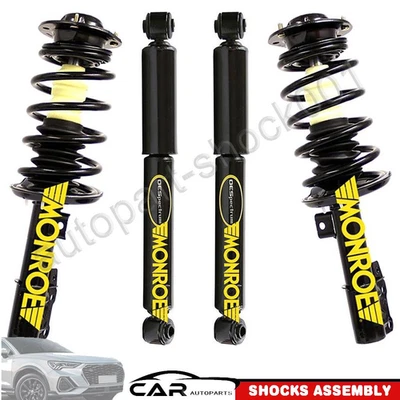 4 puntales amortiguadores delanteros traseros Monroe para Chevrolet Malibu 2004 2005-2008 Foto 1 de 4