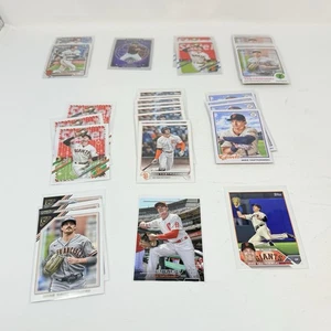 Mike Yastrzemski 35 Card Lot 10 Different Base Insert Prizm Parallel Giants - Picture 1 of 11