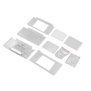 Transparent Full Housing Shell Case Replacement Kit for Nintendo DS Lite NDSL C - Afbeelding 1 van 11