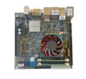 Kontron Industrie-Mainboard Mini-ITX KTQM77  Lüfter, 2x RAM (8GB) - Picture 1 of 4