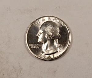 1941-S Washington Quarter * Gem BU++ * XQ430 - Picture 1 of 2