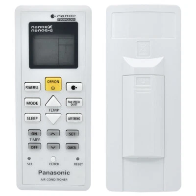 New For Panasonic Inverter Air Conditioner Remote Nanoe-G Nanoe-X A75C07360 - image 1 of 4