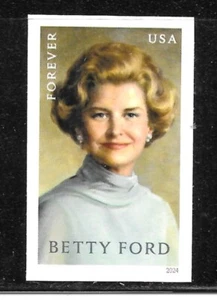 Scott #5852a IMPERFORATE (NO DIE-CUT) 2024 Betty Ford Single, MNH - Picture 1 of 1