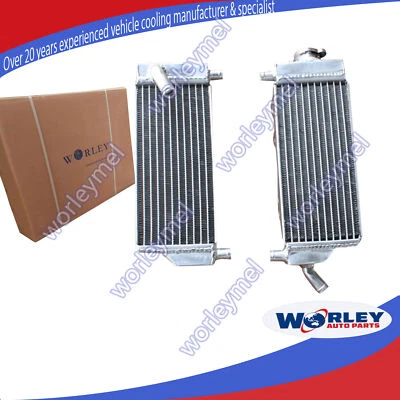 Aluminum Radiator CR250R CR250 1992-1996 For HONDA 2-STROKE 1993 1994 1995 92 96 - Image 1 of 4